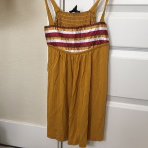 3 for $15!! H&M mustard yellow tank top, XS, LIKE NEW